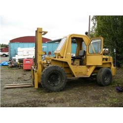 Forklift, 10,000 LB, Wiggins MDL WGID6PT4, serial #647668, propane power, no brakes (2)