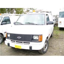 1993 Chevy Astro EXT van, All Wheel Drive, VIN #1GBDL19W2B211175, MI 105470 (73)