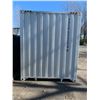 Image 2 : *H/C S* GREY 40' 52,910 MAX CAPACITY INDUSTRIAL TRANSPORT CONTAINER, 4 SIDE SWING DOORS, DUAL SWING