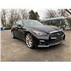 Image 4 : *R* 2017 INFINITY Q50 S, 4DR SEDAN, BLACK, VIN JN1FV7AR3HM871631