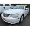 Image 1 : *R* 2008 CHRYSLER SEBRING, 4DR SEDAN, WHITE, VIN 1C3LC46KX8N170292,