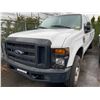 Image 1 : *R* *TOW* 2008 FORD F250, SUPER DUTY XL, 4DR CREW CAB, WHITE, VIN 1FTSW21R28EC72791,