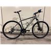 Image 1 : CTM NORTHROCK GREY 21 SPEED FRONT SUSPENSION HYBRID STYLE MOUNTAIN BIKE WITH FULL DISC BRAKES