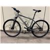 Image 2 : CTM NORTHROCK GREY 21 SPEED FRONT SUSPENSION HYBRID STYLE MOUNTAIN BIKE WITH FULL DISC BRAKES