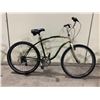 Image 1 : RALEIGH BOARDWALK GREEN 6 SPEED HYBRID STYLE CRUISER BIKE