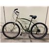 Image 2 : RALEIGH BOARDWALK GREEN 6 SPEED HYBRID STYLE CRUISER BIKE