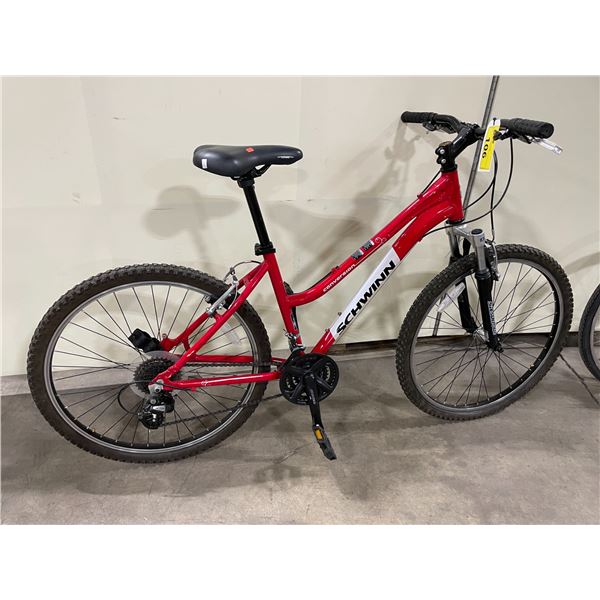 SCHWINN CONVERSION RED 16 SPEED ROAD BIKE