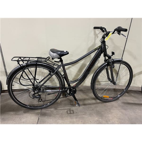 MONACO INFINITY GREY 7 SPEED ROAD BIKE FRONT SUSPENSION