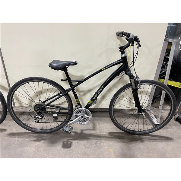 RALEIGH ROUTE 4.0 BLACK 16 SPEED FRONT SUSPENSION