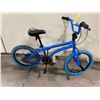 Image 1 : AVIGO EXTREME BLUE ONE SPEED CHILDS BIKE