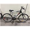 Image 1 : SPORTEK TEMPEST GREY ON BLACK 21 SPEED ROAD BIKE FRONT SUSPENSION *NEEDS REPAIR*