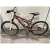 Image 2 : 2 BIKES: GOLD NO NAME 21 SPEED FULL SUSPENSION NO NAME BLACK FULL SUSPENSION ROAD BIKES *BOTH NEED