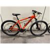 Image 1 : TREK MARLIN 6 ORANGE 21 SPEED MOUNTAIN BIKE FRONT SUSPENSION DUAL DISC BRAKES