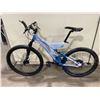 Image 2 : NO NAME BLUE 16 SPEED MOUNTAIN BIKE FULL SUSPENSION DUAL DISC BRAKES  *NEED CHAIN WORK*