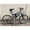 Image 1 : INFINITY QUARK 6000 BLUE 16 SPEED FULL SUSPENSION * FLAT TIRES*