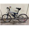 Image 2 : INFINITY QUARK 6000 BLUE 16 SPEED FULL SUSPENSION * FLAT TIRES*