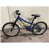 Image 2 : RALEIGH GOAT BLUE 7 SPEED FRONT SUSPENSION CHILDREN'S BIKE