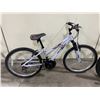 Image 1 : NORCO DIVA R 24 PURPLE 18 SPEED FRONT SUSPENSION CHILDREN'S BIKE *MISSING ONE HANDLE GRIPS*