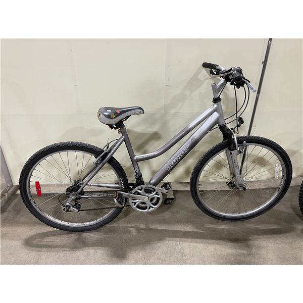 2 BIKES: INFINITY GREY 21 SPEED FRONT SUSPENSION MOUNTAIN BIKE & RAD POWER 8 SPEED FRONT SUSPENSION