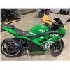 Image 1 : RAWATRON DESIGN, GREEN ELECTRIC MOTORCYCLE, NO CHARGER, *NO KEY, NO REGISTRATION, PARTS ONLY*