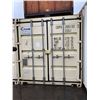 Image 1 : *H/T S* BEIGE 20' 67,200 MAX CAPACITY INDUSTRIAL TRANSPORT CONTAINER WITH DUAL SWING REAR DOORS,