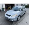 Image 1 : *R* 2006 TOYOTA MATRIX, 4DR SW, GREY, VIN 2T1KR32E86C584929,