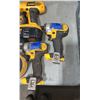Image 2 : 6 DEWALT POWER TOOLS, PALM SANDER & CORDLESS DRILLS