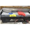 Image 2 : 4/ - 1\8 QUALITY INDUSTRIAL TABLE TOP JOINTER- PLANER & 2 INDUSTRIAL ROLLER STANDS