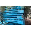 Image 2 : 11 BLUE 17'H X 42"D INDUSTRIAL PALLET RACKING UPRIGHTS WITH 60 BLUE 8' INDUSTRIAL CROSSBARS