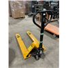 Image 2 : ULINE H-1043 YELLOW 5500 LBS CAPACITY INDUSTRIAL PALLET JACK