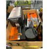 Image 2 : RIDGID ANGLE DRILL, JBL BLUETOOTH SPEAKER, EMERGENCY KIT, KLEIN TOOLS & TOOTHPASTE