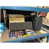 Image 1 : RCA SMART TV, CASE OF POKER CHIPS, SHOT GLASS ,CHECKERS SET & ONN SPEAKER