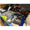 Image 2 : PAIR OF POWER GRIPS, 3 GLUE GUNS, MILWAUKEE DRILL, PSYCHROMETRIC CHART, GRINDER BIT SET & 2 MARKER