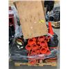 Image 1 : PALLET OF TRAFFIC CONES & ELECTRICAL BOX