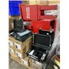 Image 2 : PALLET OF SNOW PIERCER WIRES, MUSTER STATIONS ELECTRICAL CASES WITH BETTER WAY 4 CHANNEL AMPS