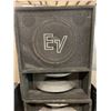 Image 2 : EV PAIR OF BLACK SPEAKERS