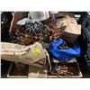 Image 2 : PALLET OF ASSORTED INDUSTRIAL CONCRETE FORM TIES, & ASSORTED SIMPSON STRONG TIE HANGERS