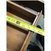 Image 11 : SOLID WOODEN TWO-PIECE CURIO CABINET