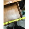 Image 8 : SOLID WOODEN TWO-PIECE CURIO CABINET
