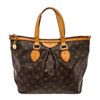 Image 1 : Louis Vuitton Brown Monogram Palermo PM Shoulder Bag