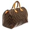 Image 3 : Louis Vuitton Brown Monogram Canvas Speedy 35 Handbag