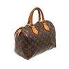 Image 3 : Louis Vuitton Brown Monogram Speedy 25 Handbag