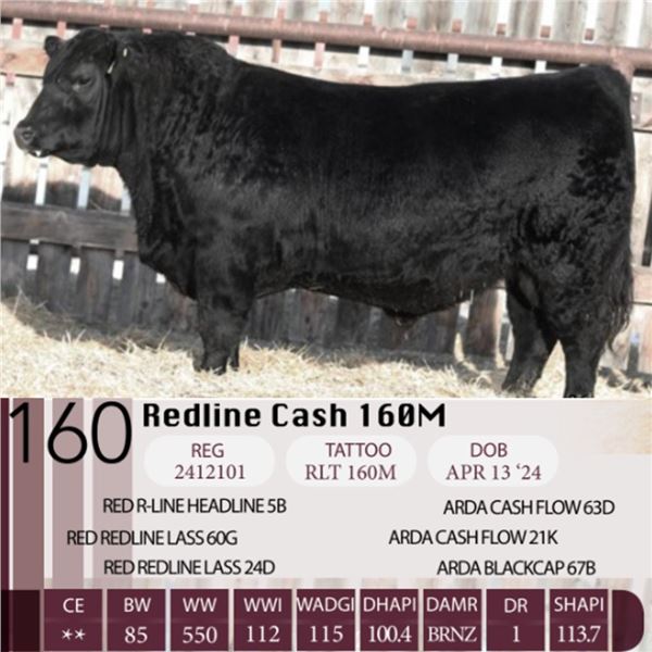Redline Cash 160M