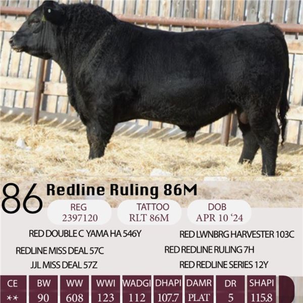 Redline Ruling 86M