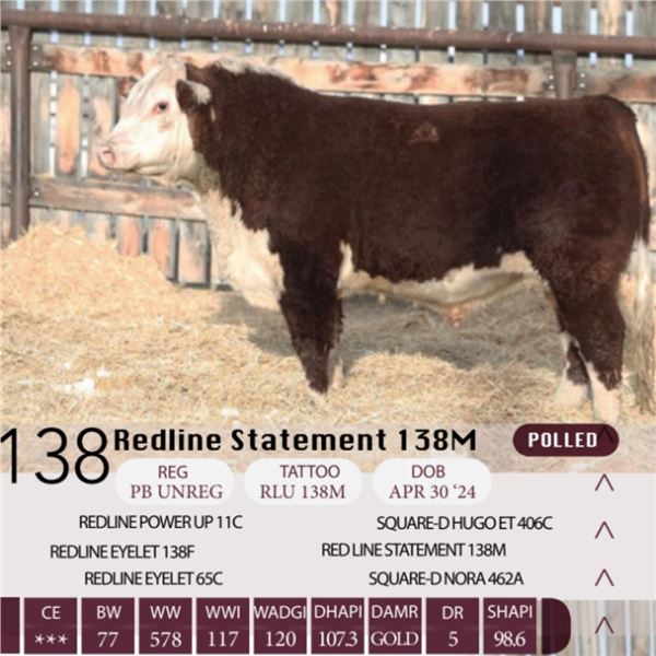 Redline Statement 138M