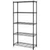Image 1 : Softwise - 5-tier black wire shelving unit (Amazon Returns)