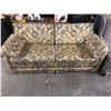 Image 2 : Group of 2 - includes Sofa bed (approx 74" W x 34" L 33" H) & wingback chair (approx 31" L x 32" W x
