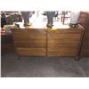 Image 2 : Group of assorted furniture - includes 5-drawer chest / 6-drawer dresser & 2 nightstands