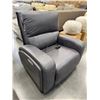 Image 2 : Amax leather power recliner w/power head rest (Mechanism might be slightly damaged - make noises)