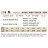 Image 2 : RAWES WESTERNER 191M